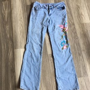 1990’s AB jeans with embroidery